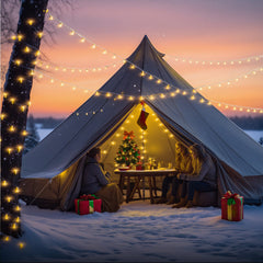 Salcar LED Lichterkette mit 5m/10m/15m/20m Länge – 50–300 LEDs, Fernbedienung, 8 Modi, Timer & IP44 Wasserdicht, für Weihnachtsdeko, Party, Hochzeit, Garten – Warmweiß Salcar