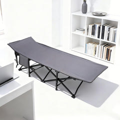 Sekey Feldbett Campingbett Klappbar 190×71×35 cm | 200 kg belastbar | 1200D Oxford | wahlweise mit 7 cm Matratze | Faltbare Camping- & Angelliege für Garten & Outdoor
