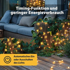 Salcar 100 m LED Micro Lichterkette, 1000 LEDs, 31V GS zertifizierte Stromversorgung Sekey