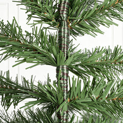 Salcar Künstlicher Weihnachtsbaum Nordmanntanne – PE & PVC, naturgetreuer Christbaum mit Topf oder Metallständer