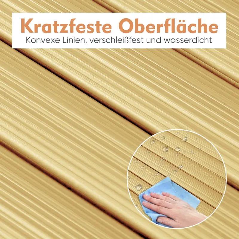Sekey PVC Sichtschutzmatte mit doppelter Verstärkung innen, Bambus Sekey
