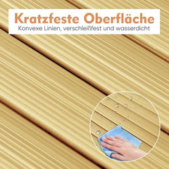 Sekey PVC Sichtschutzmatte mit doppelter Verstärkung innen, Bambus Sekey