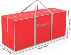 Salcar große Weihnachtsbaum Aufbewahrungstasche, 150 * 50 * 60 cm Übergroße Reisetasche, Aufbewahrungstasche Salcar