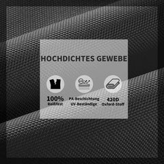 Sekey Poolabdeckung  aus 420D Oxford, Schwarz Sekey