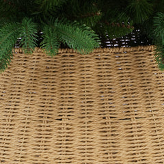 Salcar Weihnachtsbaumkorb aus Papierkordel – Natur, 40/60 cm oder 50/68 cm