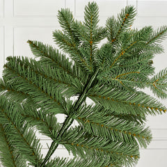 Salcar Künstlicher Weihnachtsbaum Fichte – Dunkelgrün, naturgetreu & extra dicht, PE & PVC, 150 / 180 / 210 cm