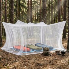 Sekey Moskitonetz 500×300×250 cm – Extra großes 360° Insektenschutznetz, 0,07 mm feinmaschig, geschlossenes Campingzelt für Doppel- & Kingsize-Betten, Garten & Outdoor