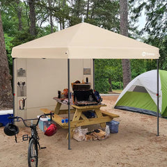 Sekey 300 x 300 cm Faltpavillon mit 1 Seitenteilen Sekey