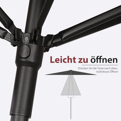 Sekey 180 x 130 cm Balkonschirm Rechteckig, Sonnenschutz UV50+