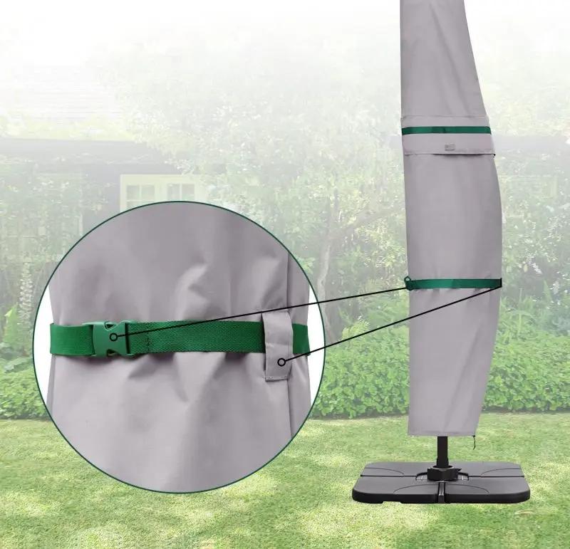 Sekey 260 x 40/70/50 cm Schutzhülle für 300 cm Ampelschirm, aus Polyester-Gewebe Sekey