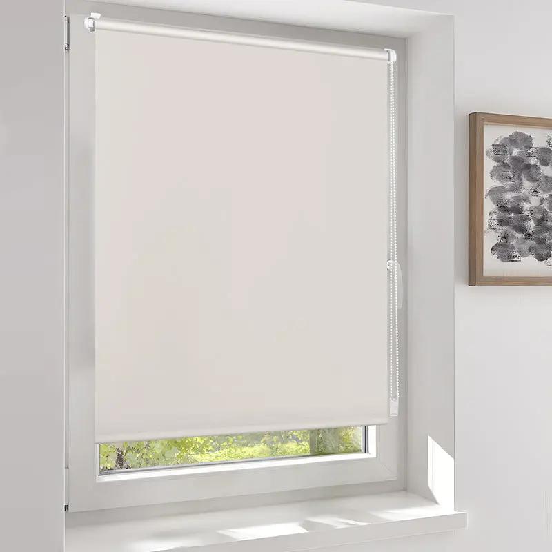 Sekey Verdunkelungsrollo, doppelseitig gleichfarbig und ohne Bohren, Taupe Sekey