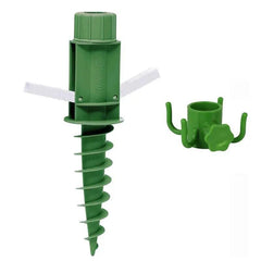 Sekey 22 mm - 32 mm Bodenhülse für Sonnenschirm, mit klappbaren Griffen und Aufhängehaken Sekey