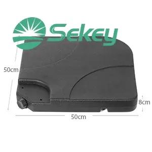 Sekey 4-teilig Schirmgewicht für Ampelschirm, befüllbar bis 80 kg Sekey