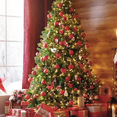 Salcar 1.5/ 2/ 3 m LED Lichterkette für Weihnachtsbaum, mit 10/ 12/ 14 Strängen, 250/ 420/ 490LEDs, mit Fernbedienung, 31VGS-zertifizierte Stromversorgung Salcar