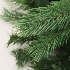 SALCAR Artificial Christmas Garland 3 m/5 m – Realistic Fir Tree Garland made of PE &amp; PVC, Green, Flexible, Easy to Clean &amp; Reusable, For Indoor &amp; Outdoor Use