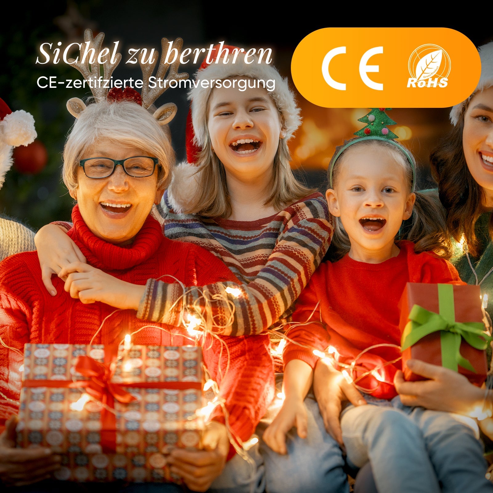 Salcar LED Lichterkette mit 5m/10m/15m/20m Länge – 50–300 LEDs, Fernbedienung, 8 Modi, Timer & IP44 Wasserdicht, für Weihnachtsdeko, Party, Hochzeit, Garten – Warmweiß Salcar
