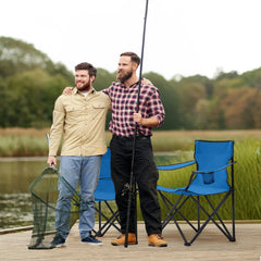 Sunula faltbarer Campingstuhl, ultraleicht, 1,65 kg, mit Getränkehalter, Tragetasche, kompakt klappbar, ideal für Camping, Garten und Ausflüge Sekey