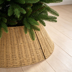 Salcar Weihnachtsbaumkorb aus Papierkordel – Natur, 40/60 cm oder 50/68 cm
