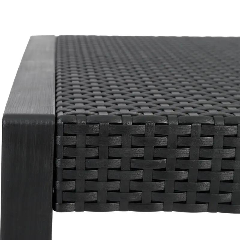 Sekey 4-teilig Gartenmöbel Set, Sofa, 2 Sessel und Gartentisch Sekey