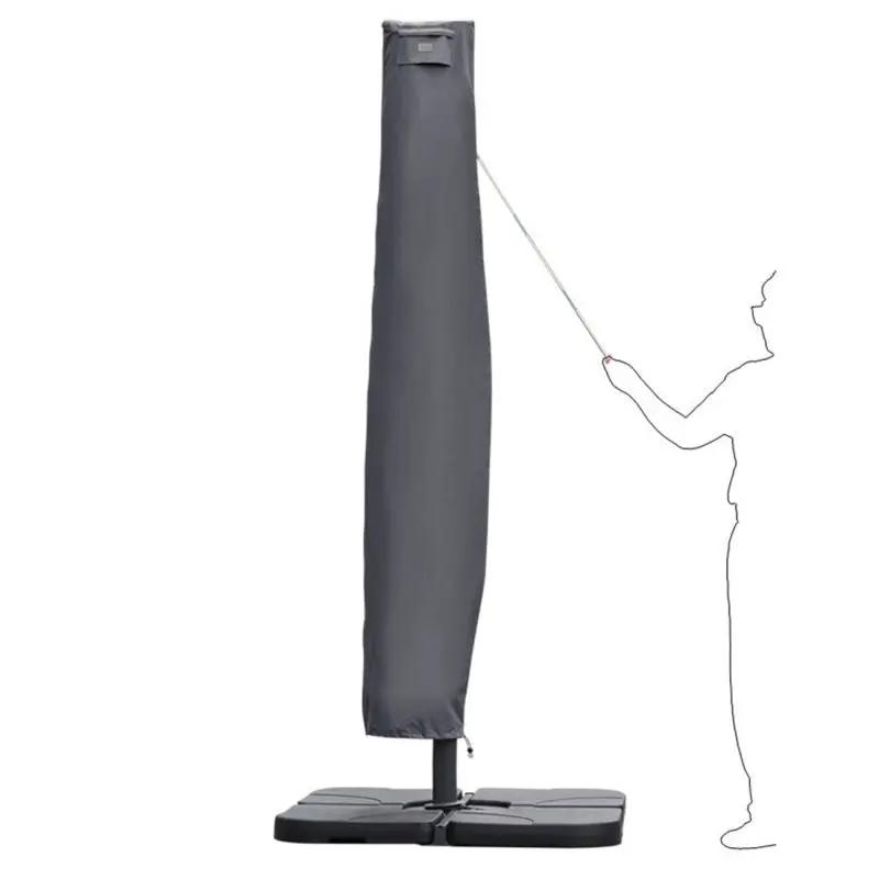 Sekey 260 x 40/70/50 cm Schutzhülle für 300 cm Ampelschirm, aus Oxford-Gewebe Sekey