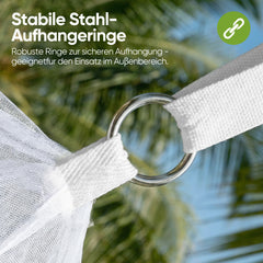Sekey Moskitonetz Pavillon 3,5×2,5×2,5 m – Großes Fliegennetz für Pergola & Terrasse, Stabiler Mückenschutz Garten Outdoor mit Zubehör