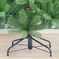 Salcar Künstlicher Weihnachtsbaum aus 100 % PE – Realistische Tannenzweige, dichter Look & stabiler Metallständer – 150 / 180 / 210 cm