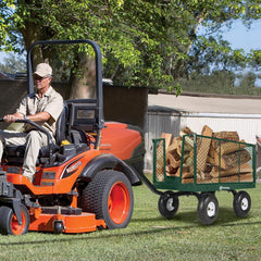 Sekey Bollerwagen Gartenwagen Serie Titan – 550 kg belastbar, 200L Transportkarre mit patentiertem Handgriff, 10-Zoll Vollgummi-Luftreifen, rostfrei & klappbar für Garten, Baustelle & Transport