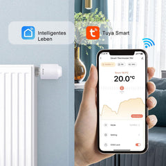 Salcar Smartes Heizkörperthermostat WLAN TRV603 – ohne Gateway, programmierbar, kompatibel mit Alexa & Google Assistant, Tuya Smart