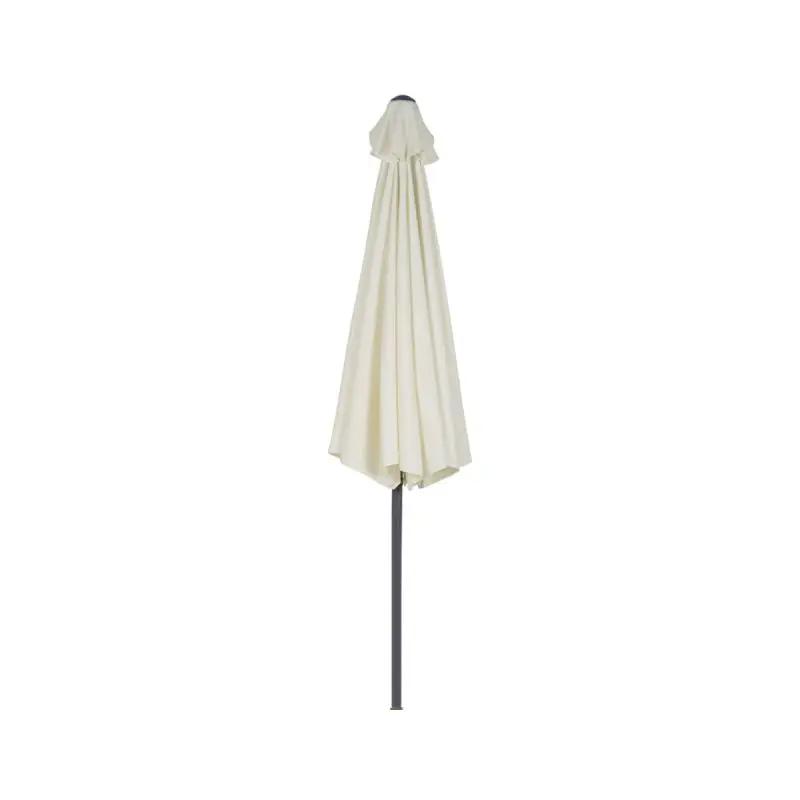 Sekey 270 cm Halbrund Sonnenschirm mit Kurbel, Sonnenschutz UV50+ Sekey