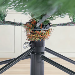 Salcar Künstlicher Weihnachtsbaum aus 100 % PE – Realistische Tannenzweige, dichter Look & stabiler Metallständer – 150 / 180 / 210 cm