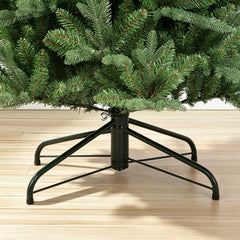 Salcar Künstlicher Weihnachtsbaum Nordmanntanne – PE & PVC, naturgetreuer Christbaum mit Topf oder Metallständer