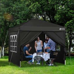 Sekey 3x3 m Faltpavillon mit 4 Seitenteilen