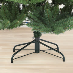 Salcar Künstlicher Weihnachtsbaum aus 100% PVC – Naturgetreuer Tannenbaum mit dichtem Nadelkleid, stabilem Standfuß & Handschuhen – Wiederverwendbar, Sicher & Umweltfreundlich
