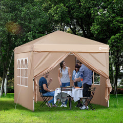 Sekey 3x3 m Faltpavillon mit 4 Seitenteilen
