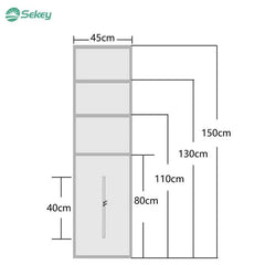 Sekey Schiebefenster Türabdichtung für mobile Klimageräte Sekey