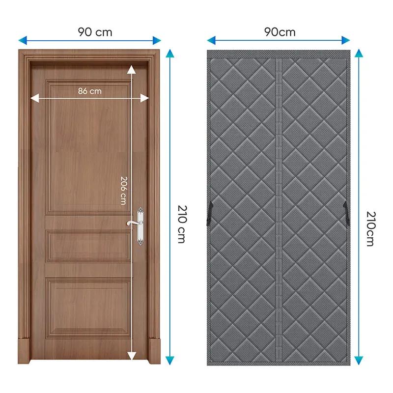 Sekey Magnetischer Wärmeschutzvorhang aus Baumwoll-Polyester Sekey