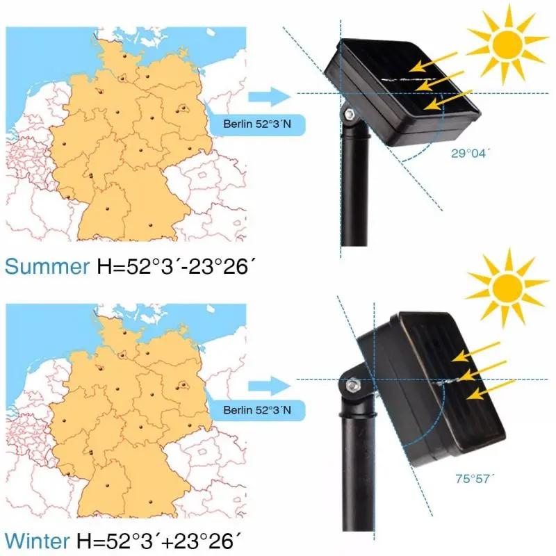 Salcar 5 m LED Solar Blüten Lichterkette, 20 LEDs Salcar