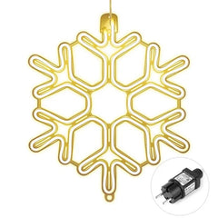 Salcar 40 cm LED Schneeflocke Neonlicht Salcar