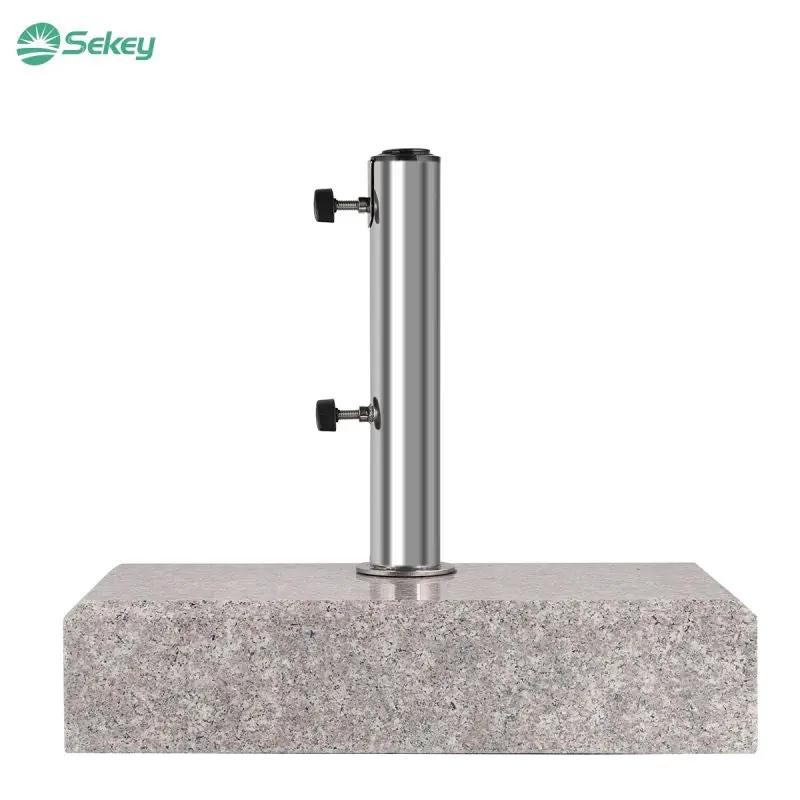 Sekey 25 kg Granit Sonnenschirmständer für Halbrund Sonnenschirm Sekey
