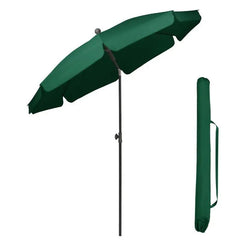 Sekey 200 cm Sonnenschirm mit Schutzhülle, Sonnenschutz UV50+ Sekey