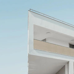 Sekey Balkon Sichtschutz aus 100% Polyester, Taupe Sekey