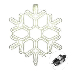 Salcar 40 cm LED Schneeflocke Neonlicht Salcar