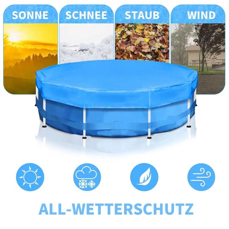 Sekey Poolabdeckung  aus 420D Oxford, Blau Sekey