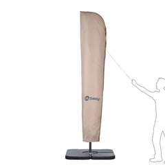 Sekey 265 x 48/70 cm Schutzhülle für 300 cm Ampelschirm, aus Polyester-Gewebe Sekey