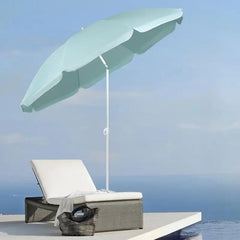 Sekey 160 cm Strandschirm mit Schutzhülle, Sonnenschutz UV25+