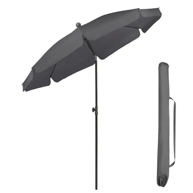 Sekey 200 cm Sonnenschirm mit Schutzhülle, Sonnenschutz UV50+ Sekey