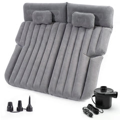 Sekey Auto-Luftmatratze mit 12V-Pumpe – SUV Matratze für 2–3 Personen, 185×144×12 cm, 6 Luftkammern, Tragbare Campingmatratze für Auto, Van, Kombi & Reisen