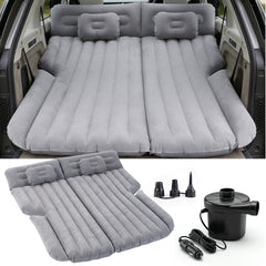 Sekey Auto-Luftmatratze mit 12V-Pumpe – SUV Matratze für 2–3 Personen, 185×144×12 cm, 6 Luftkammern, Tragbare Campingmatratze für Auto, Van, Kombi & Reisen