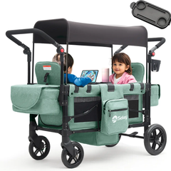 Sekey 80KG Faltbarer Kinderwagen für 2 Kinder zum Sitzen, 6060 Sekey