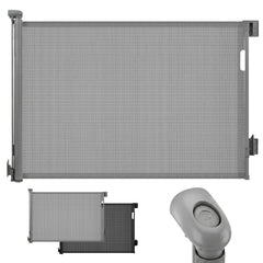 Sekey Ausziehbares Treppenschutzgitter 0–200 cm – TÜV-zertifiziertes Baby- & Haustiergitter, 97 cm hoch, ohne Bohren, für Treppe, Tür & breite Durchgänge